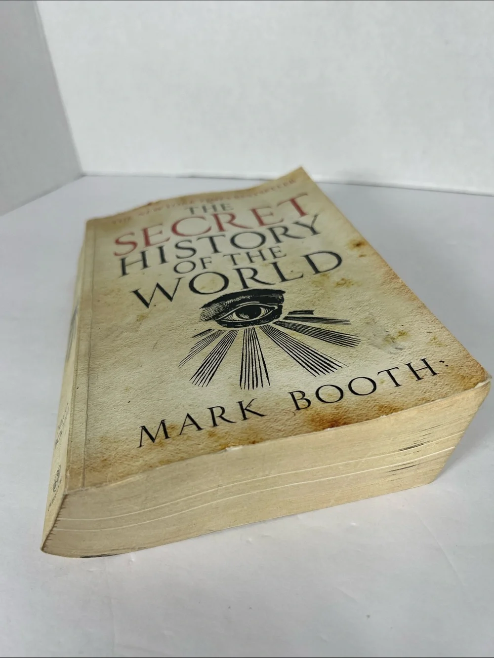 The Secret History of the World by Mark Booth - Cream & Black Cover